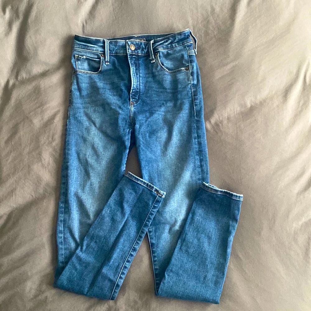 Abercrombie High Rise Super Skinny Jeans